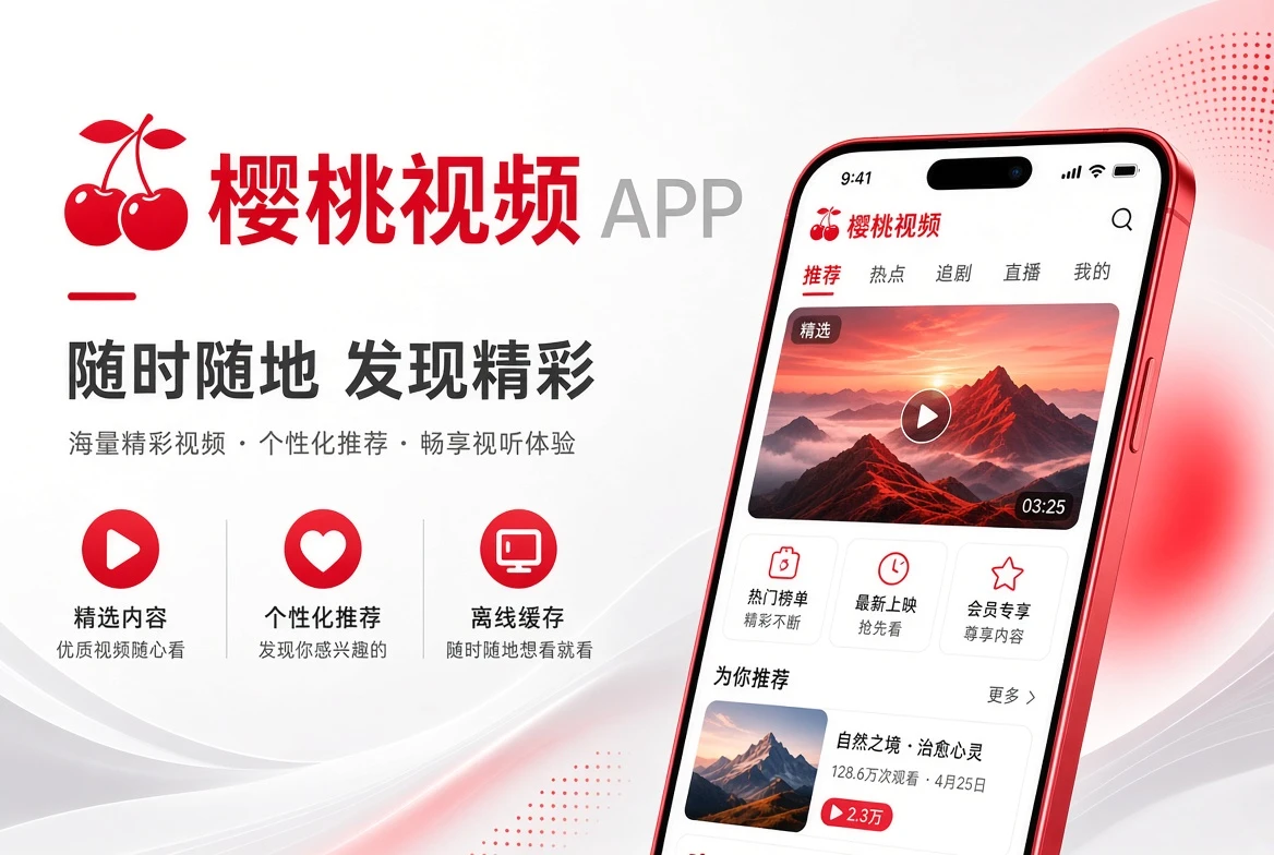 樱桃视频APP移动服务视觉